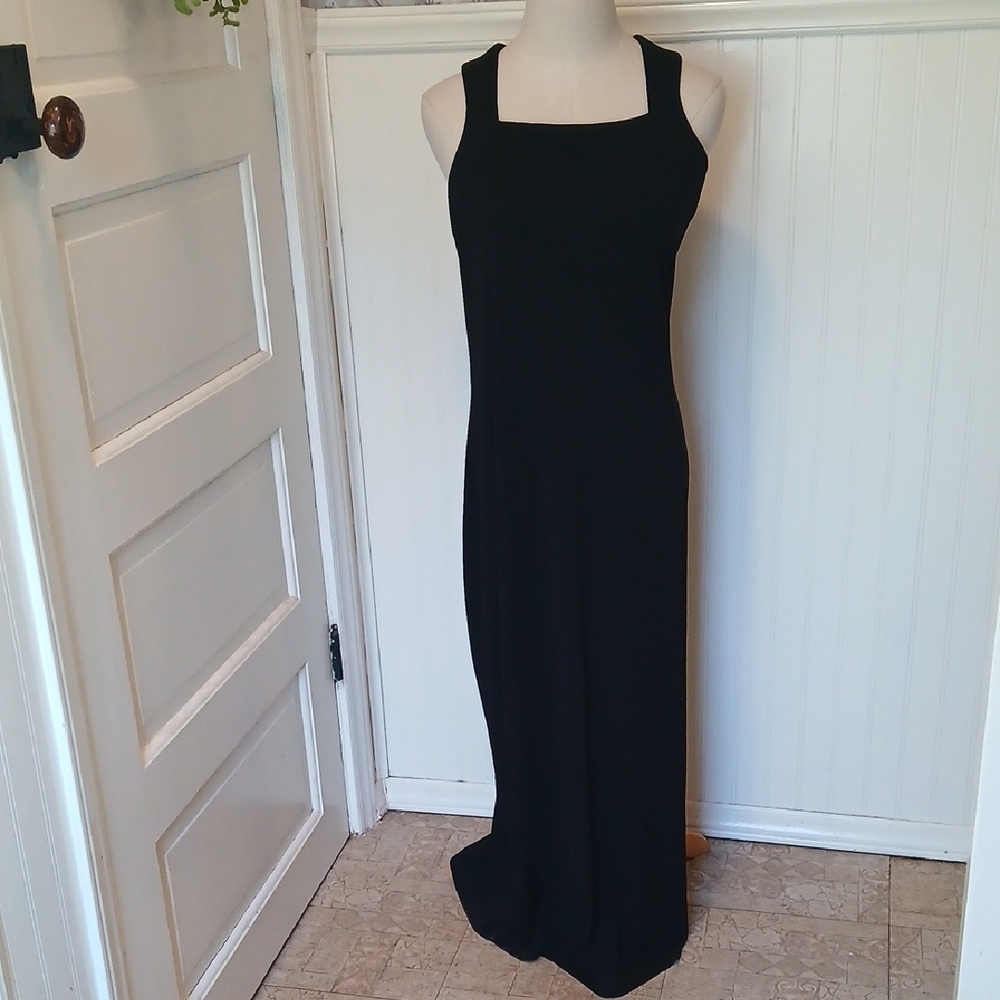 Byer California Classic Black Maxi Dress